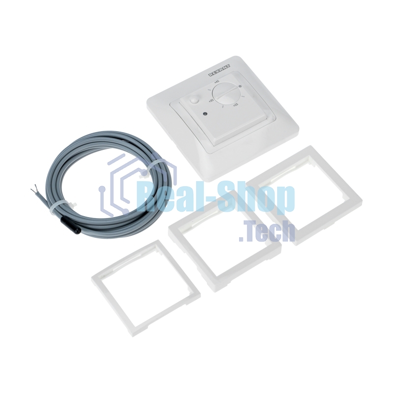 Терморегулятор механический Rexant RX-308G белый (совместим с Schneider серии Glossa)