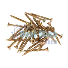 Саморез универсальный Kranz 3х30, желтый цинк, пакет (1000 шт/уп)