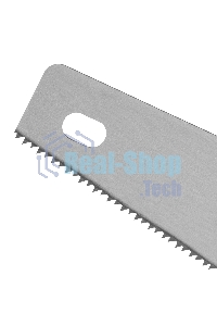 Ножовка по дереву Sparta 500 мм, 7-8 TPI, зуб-2D, каленый зуб, линейка, двухкомпонентная рукоятка