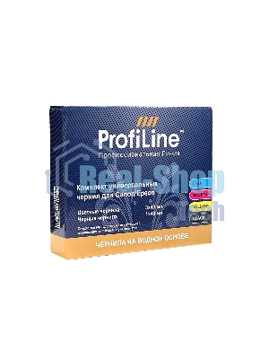 Комплект ун-ных чернил для принтеров Canon/Epson, Black/Cyan/Magenta/Yellow 4x40 мл водн ProfiLine