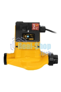 Циркуляционный насос Denzel CP25-8, напор 8 м, 130 л/мин, 1 м кабель, монт. длина 180 мм