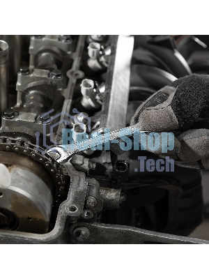 Набор ключей рожковых Matrix, 6 х 32 мм, 12 шт., CrV, хромированные