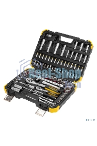 Набор инструментов Kranz 1/2, 1/4, CrV, пластиковый кейс, 94 предмета