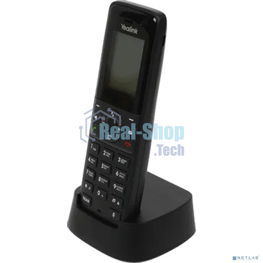 Беспроводная телефонная IP-DECT-система YEALINK W71P (база W70B+трубка W71H) до 10 SIP-аккаунтов, до 10 трубок на базу, до 20 вызовов, шт