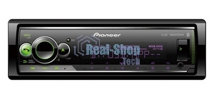Автомагнитола Pioneer MVH-S520BT, 1 DIN, Bluetooth, USB Type-A, AUX, пульт ДУ, съёмная панель