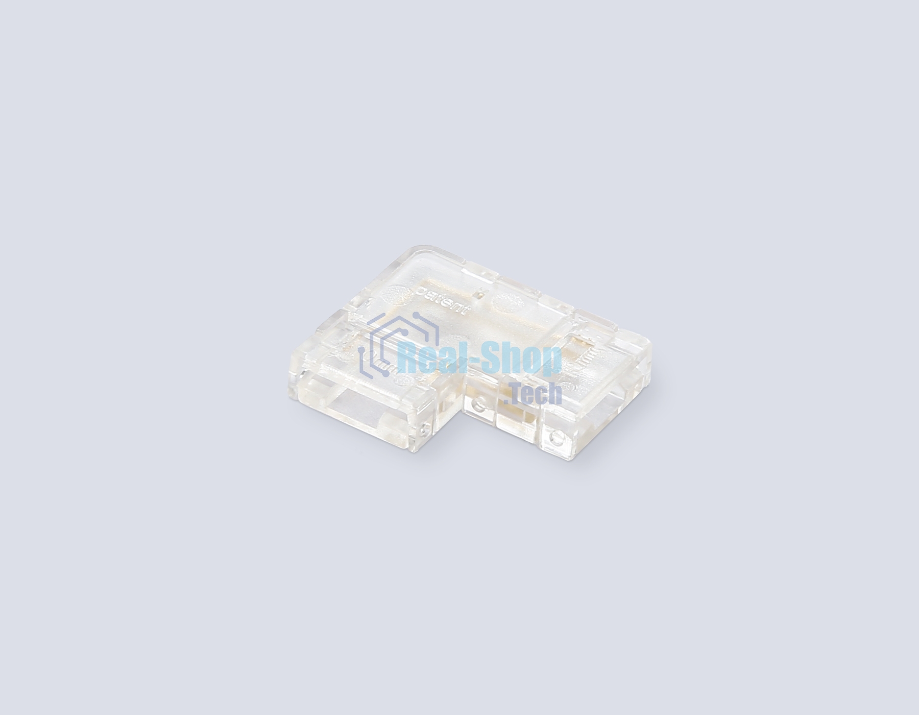 GS6861 Соединитель угловой COB 12/24V для лент 10mm (2 конт.) (10шт)