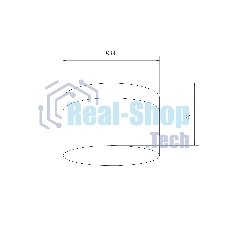DLR029 10W 4200K / Светильник светодиодный стационарный черный матовый/черный хром