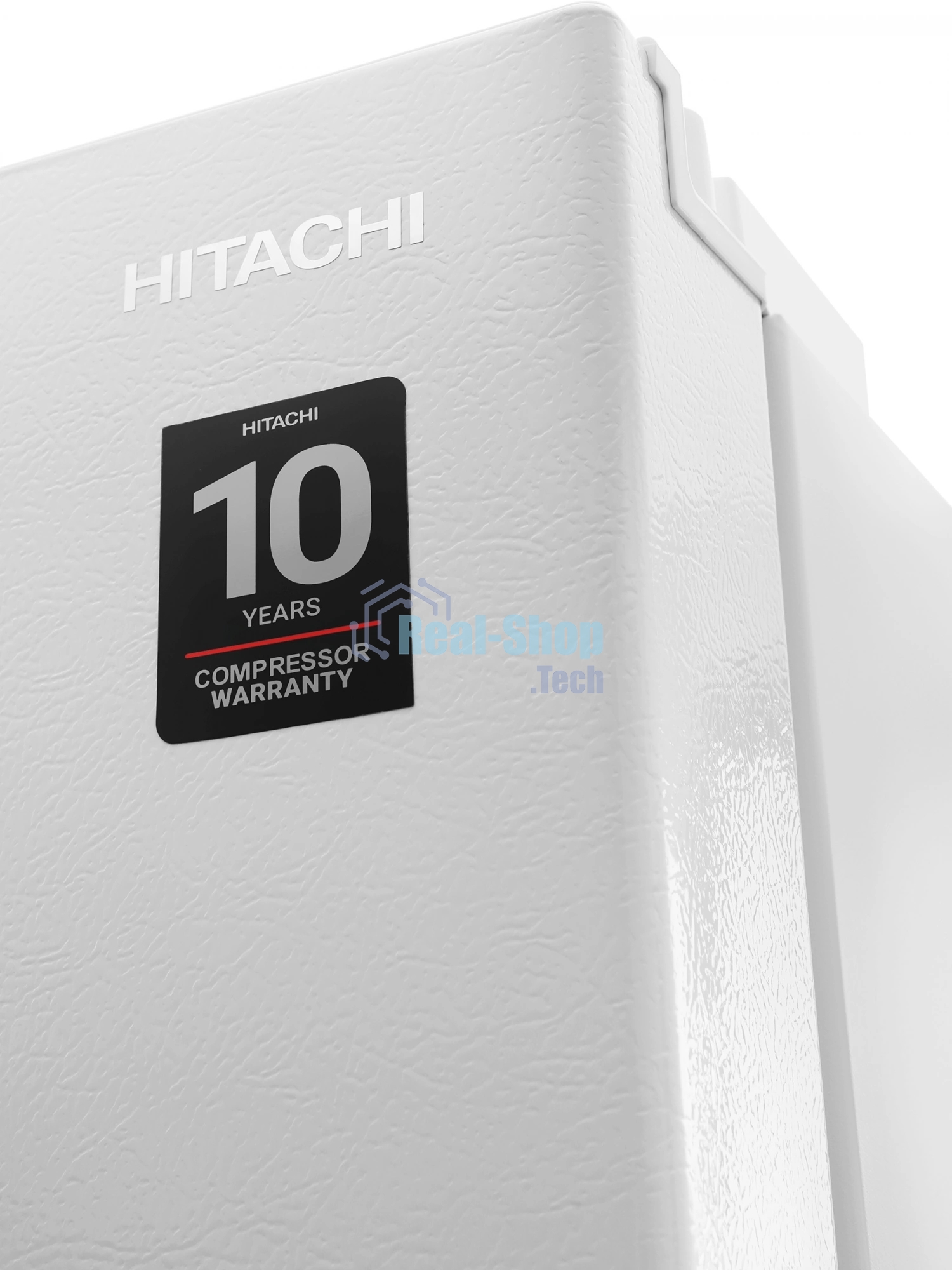 Холодильник Hitachi R-V660PUC7-1 TWH белый текстур. двухкамерный инвертер 405/145л морозилка сверху