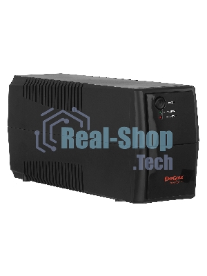 Источник бесперебойного питания ExeGate EP244541RUS Power Back BNB-400 400VA, черный, 2 евророзетки