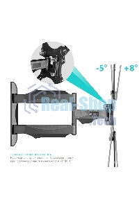 Кронштейн ONKRON M4 черный 32-65