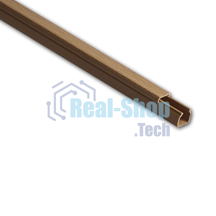 Кабель-канал 12х12 L2000 пластик бук (светл. основа) Рувинил РКК-12х12-38М