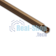 Кабель-канал 12х12 L2000 пластик бук (светл. основа) Рувинил РКК-12х12-38М