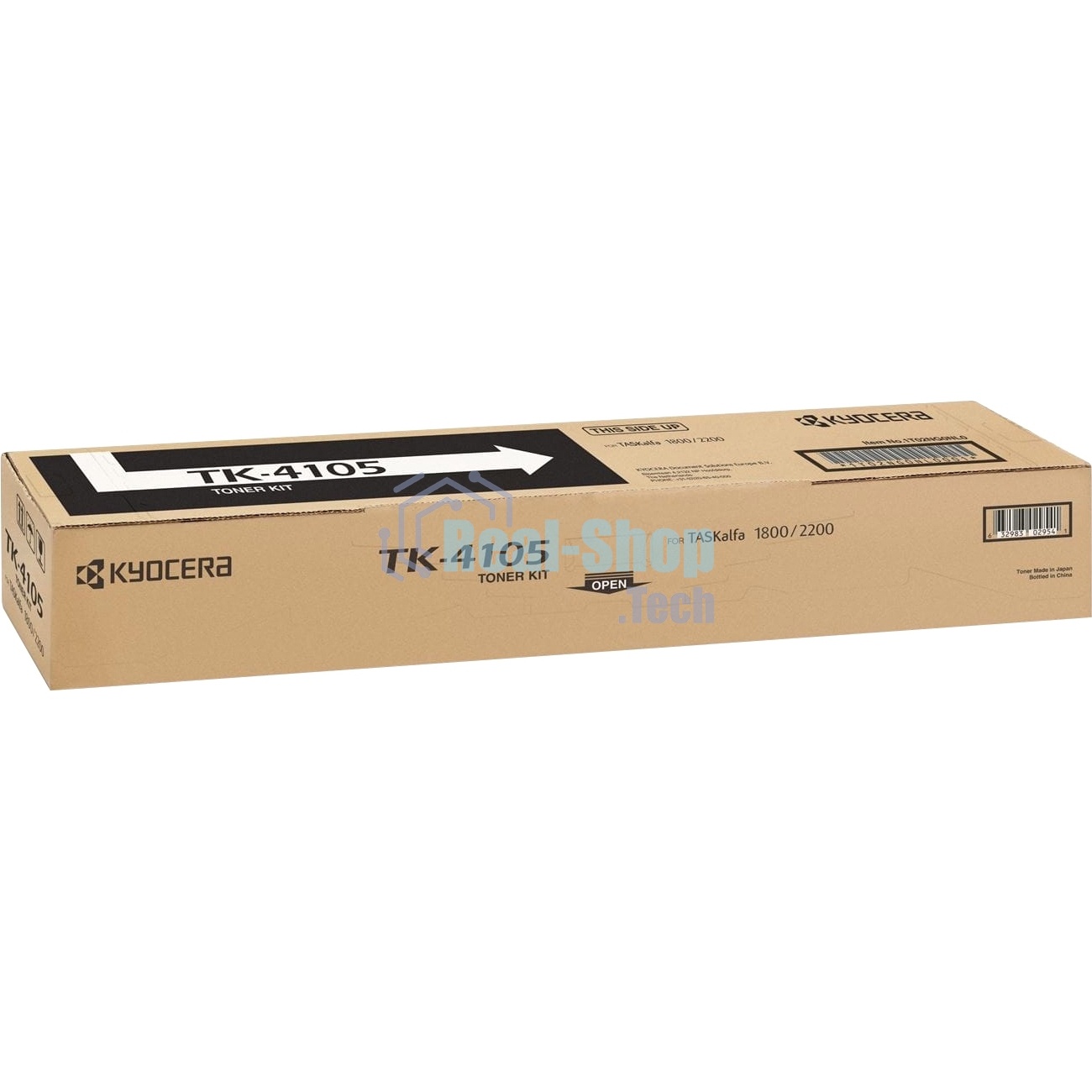 Картридж лазерный Kyocera TK-4105 (1T02NG0NL0) черный для TASKalfa 1800/2200/1801/2201 15000 стр