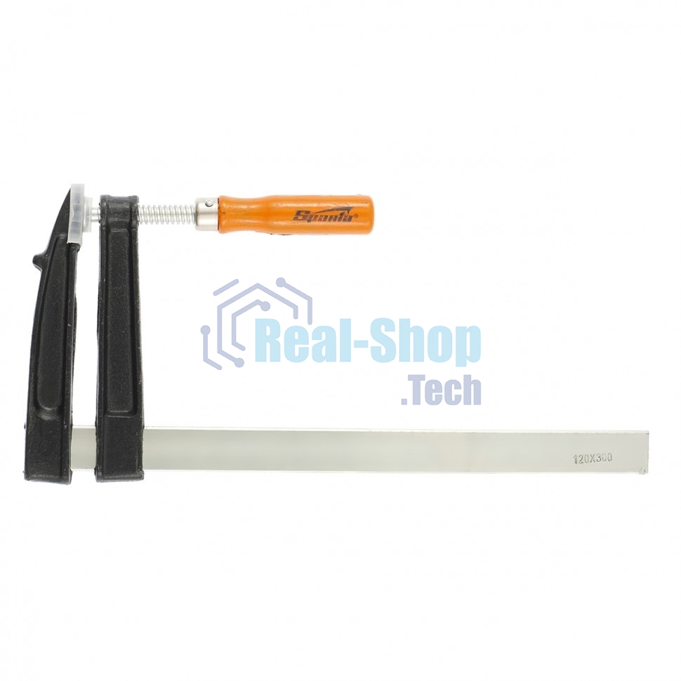 Струбцина Sparta F-образная, 300 х 120 х 365 мм