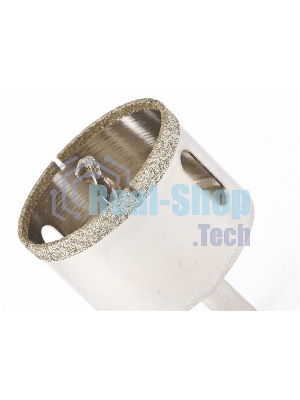 Сверло алмазное Matrix по керамограниту, 55 х 67 мм, 3-гранный хвостовик