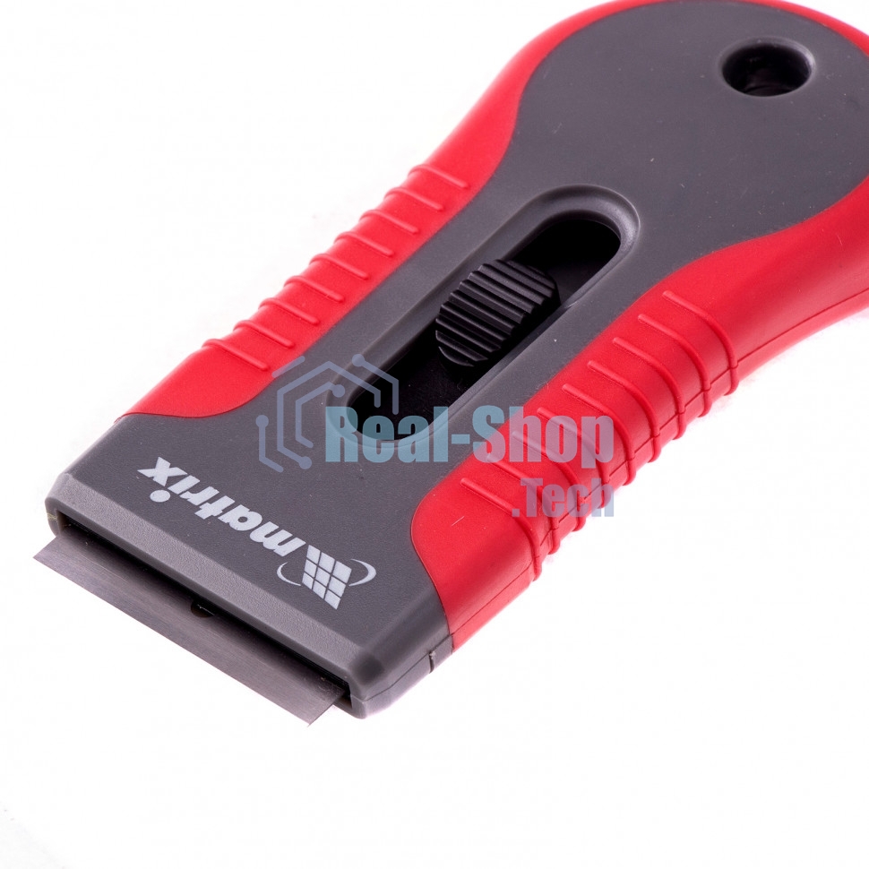 Скребок с двухкомпонентной рукояткой Matrix, выдвижное сменное лезвие