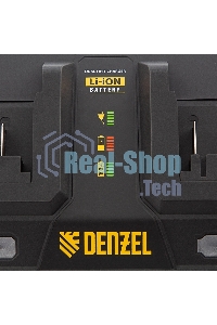 Устройство зарядное для аккумуляторов Denzel IBC-18-3.0-2, Li-Ion, 18В, 3,0 А, для двух батарей