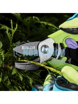 Секатор с наковальней Palisad 190 мм, пластиковые рукоятки