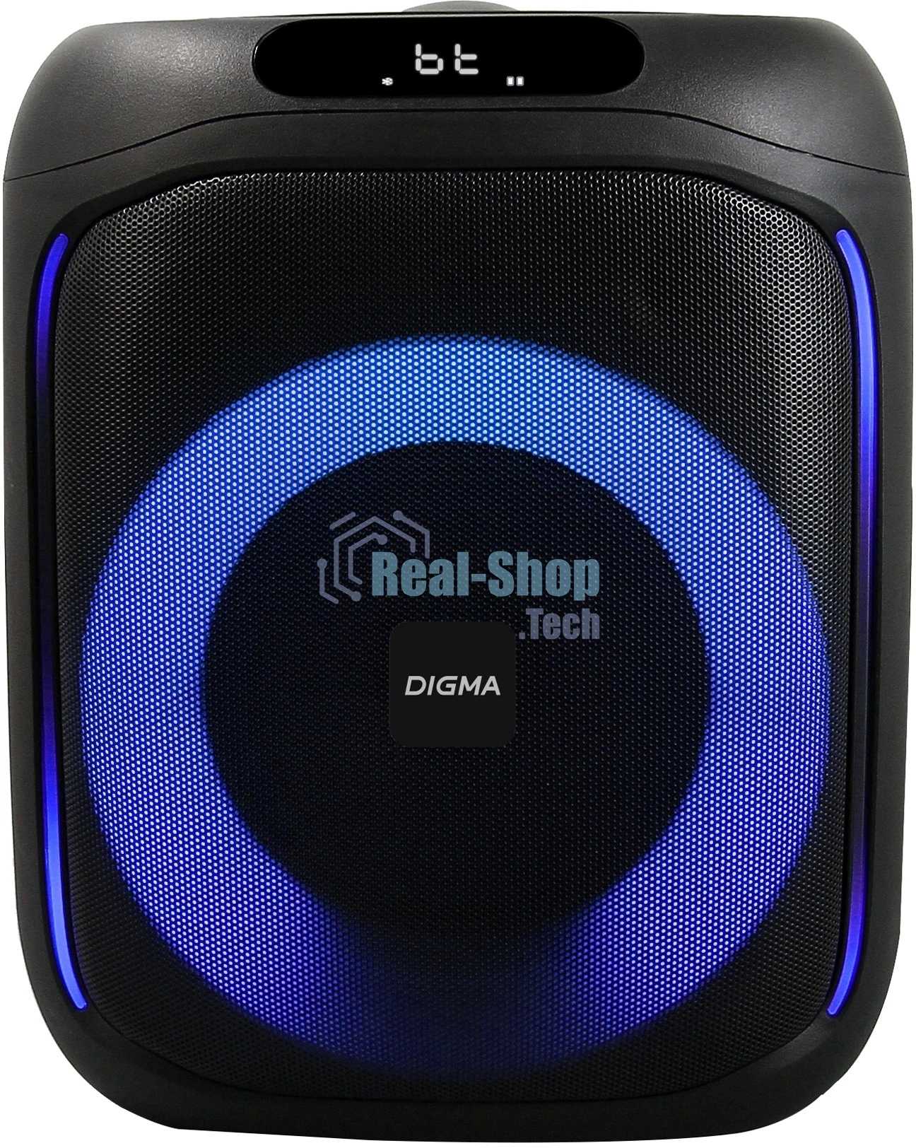 Минисистема Digma D-MC1700 черный 30Вт FM USB BT micro SD