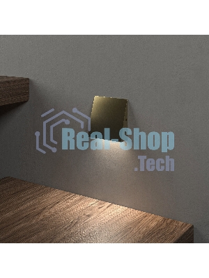 40159/LED 4000K / Светильник светодиодный Латунь / Подсветка для лестниц