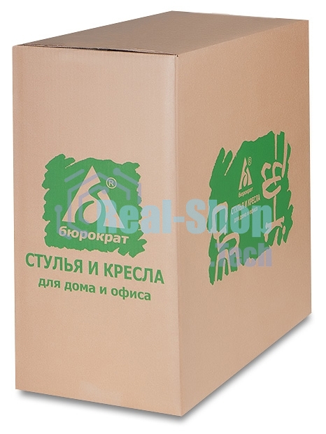 Кресло Бюрократ CH-300/BLACK черный, экокожа, 120 кг, механизм качания