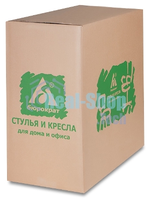 Кресло Бюрократ CH-300/BLACK черный, экокожа, 120 кг, механизм качания