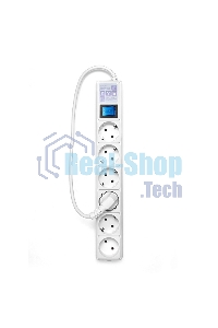 Сетевой фильтр PowerCube Фильтр-удлинитель (SPG(5+1)-16B-0,5M) 6 розеток, 0,5 м,16А/3,5 кВт, белый