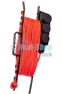 Удлинитель силовой Starwind ST-PS3.10/B-16 3x1.0 кв.мм 3 розет. 10 м ПВС 16A пласт. рамка черный