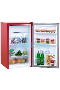 Холодильник Nordfrost NR 403 R красный однокамерный 93/11л морозилка сверху