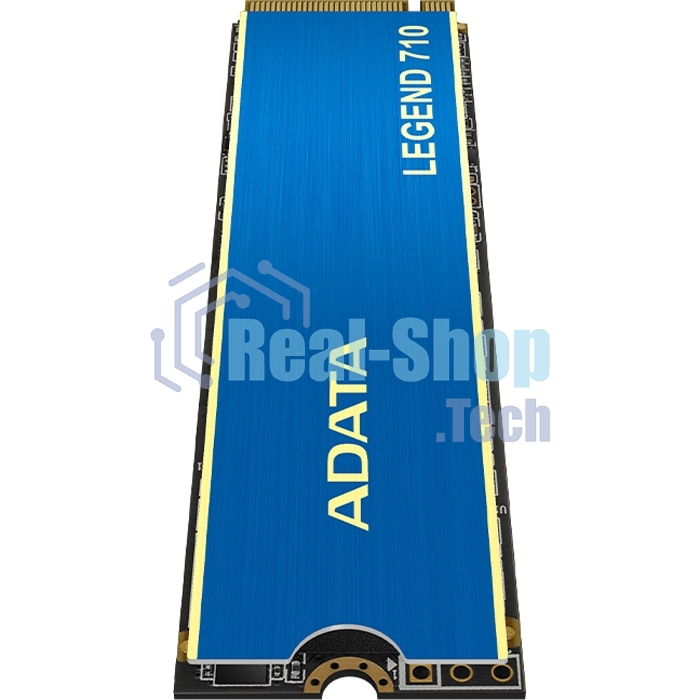 Накопитель SSD ADATA LEGEND 710, 1Tb, PCIe 3.0 x4, M.2 2280, NVMe, R/W 2400/1800, с радиатором