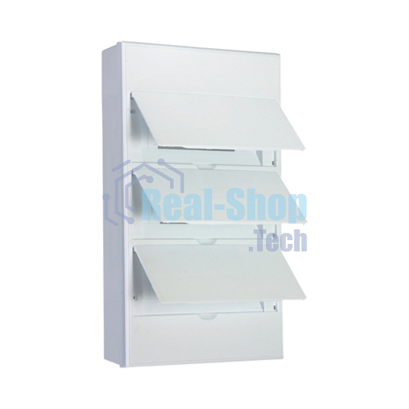 Бокс пластиковый Kranz ЩРН-П-36 IP41 белый (белая дв.)