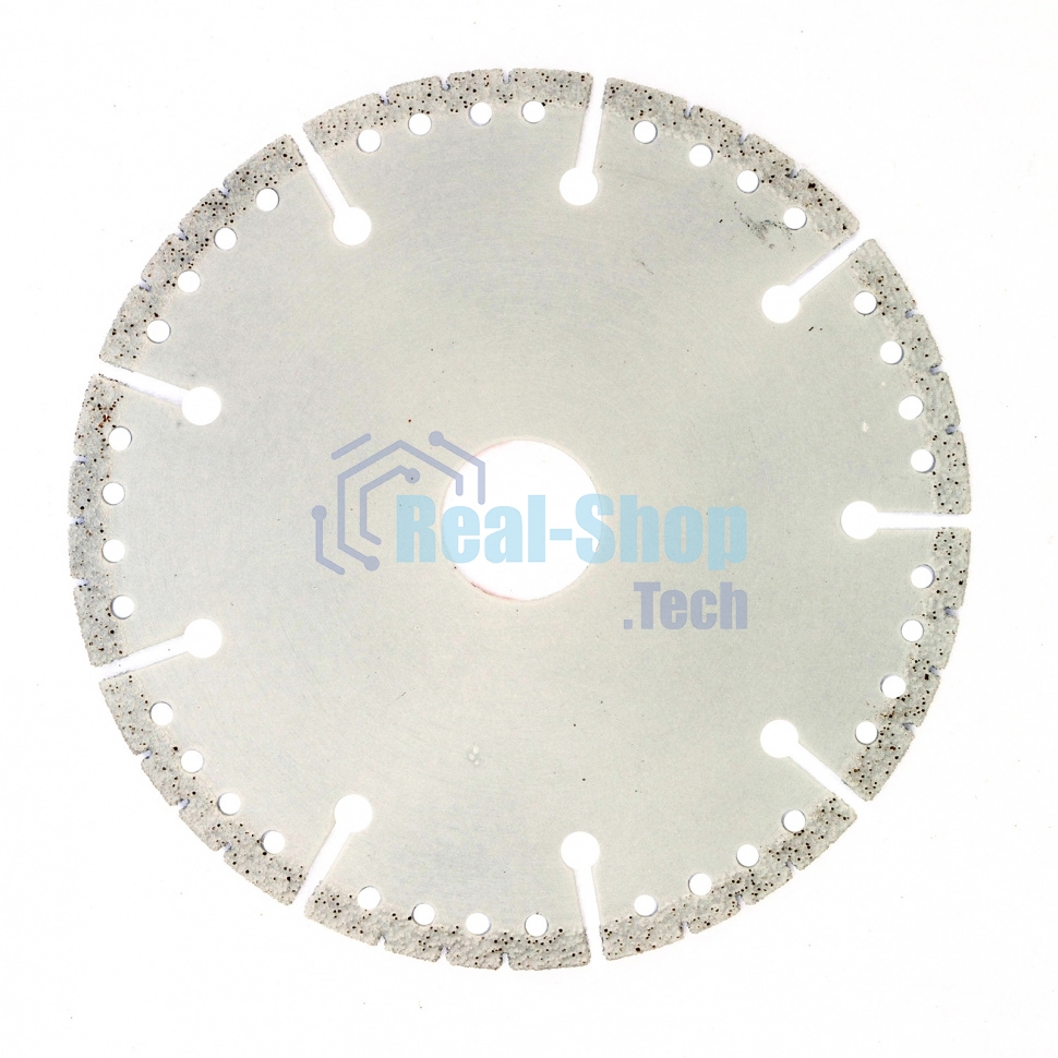 Диск алмазный Matrix отрезной Мультирез ф125 х 22,2мм, сухой/мокрый рез, PRO