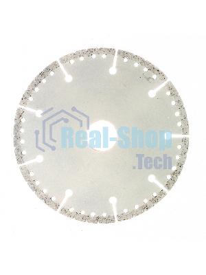 Диск алмазный Matrix отрезной Мультирез ф125 х 22,2мм, сухой/мокрый рез, PRO