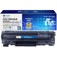 Картридж лазерный G&G GG-CB435A UNIVERSAL черный (2000 стр.) для HP P1005/1006/1505/M1120/М1522/P1102/1214/M1132/1212nf/1217nfw/1218nfs/P1560/1566/1606/M1536dnf