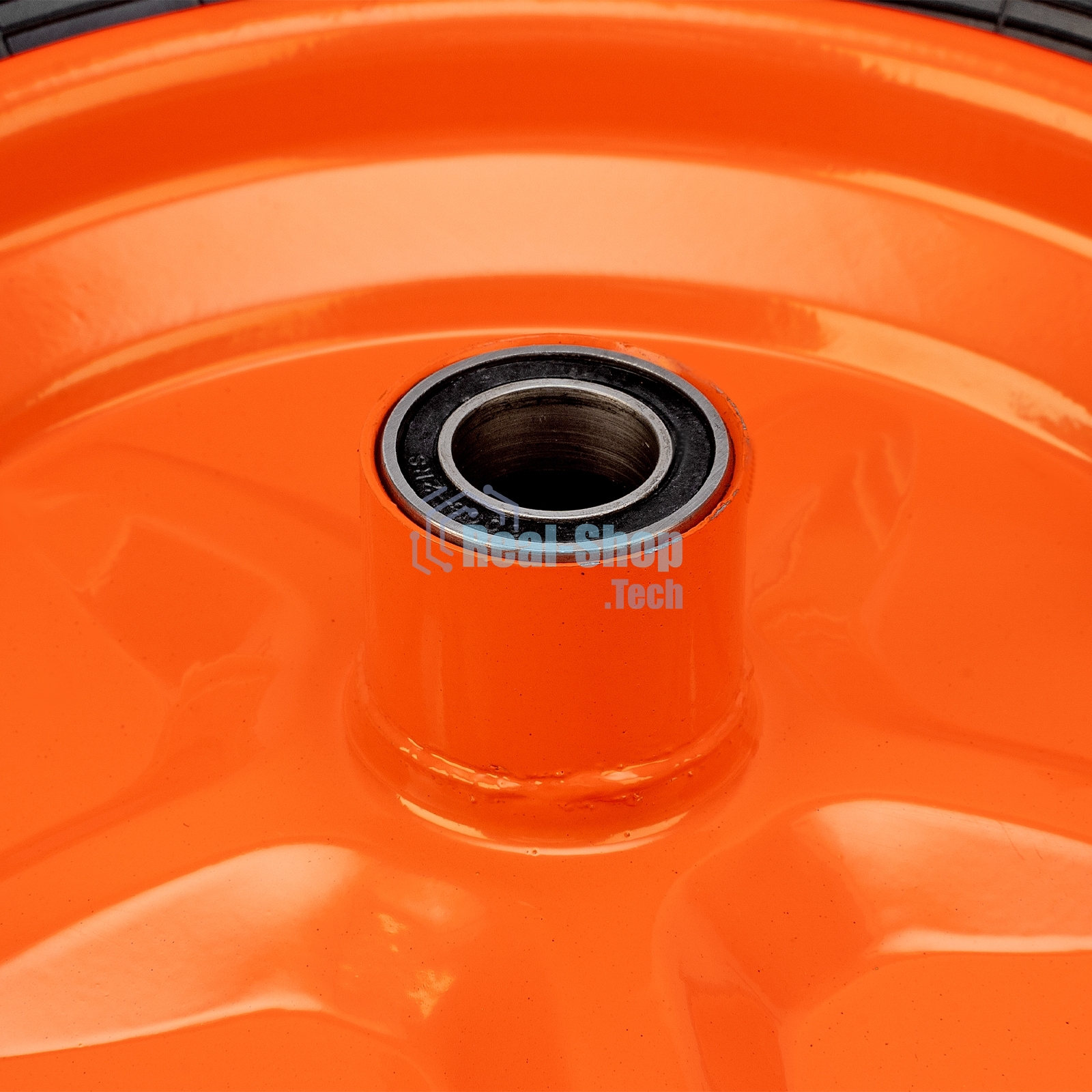 Колесо пневм. Palisad усилен. шина 8PR, 4.00-8 D400мм, подш. внут. диам. 20мм, длина оси 90мм