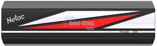 Внешний SSD Netac ZX20L, 512 Gb, USB 3.2 Gen 2x2 Type-C, R/W 2000/1800, черный