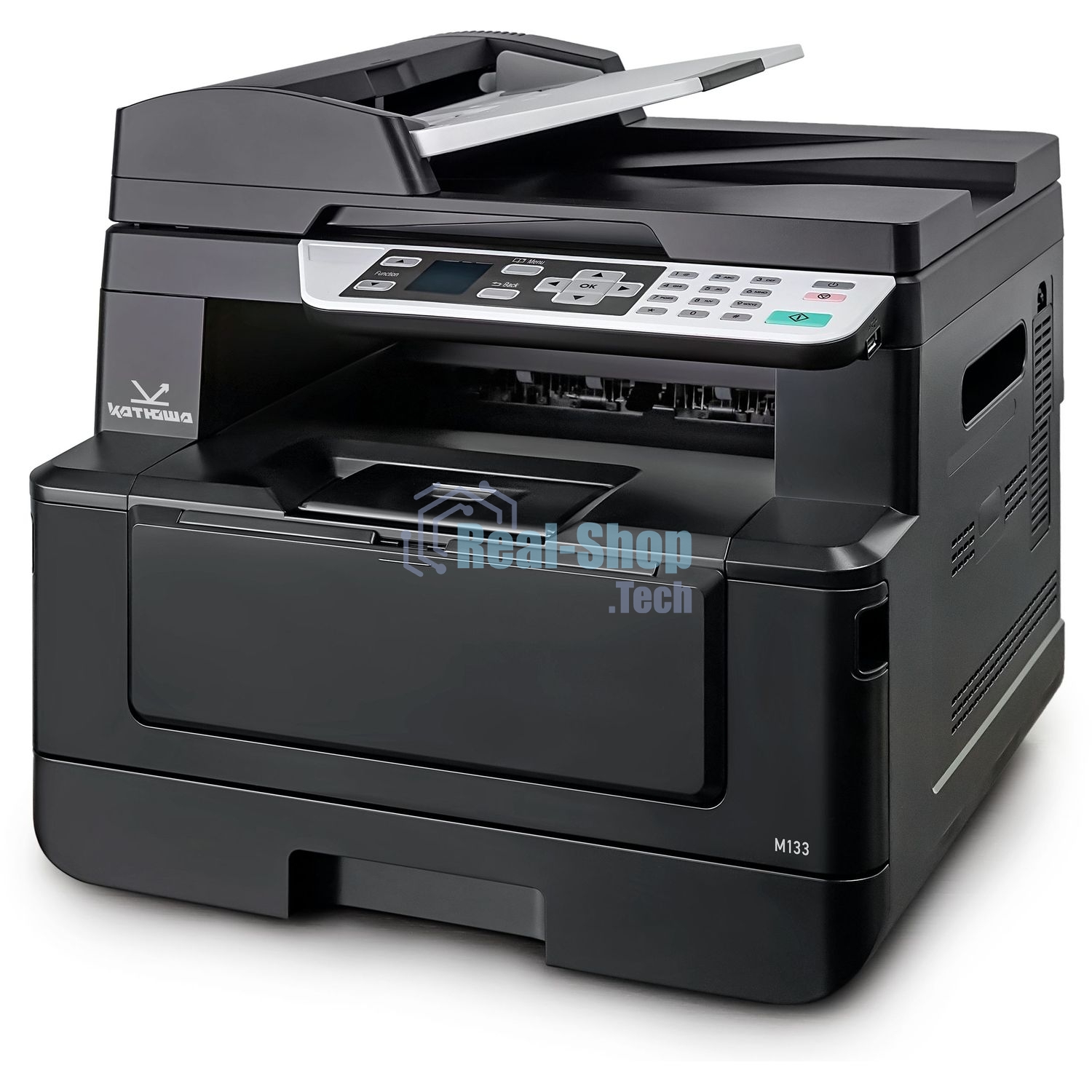 МФУ лазерное Катюша M133 (артикул: M133pm-pp) 33 стр/мин А4 Ч/Б, 1200 dpi. 1ГБ RAM, Eth, USB, USB-host, Wi-Fi (опция). Тонер 700 отп. Пр-во РФ, 3 года гар. МПТ