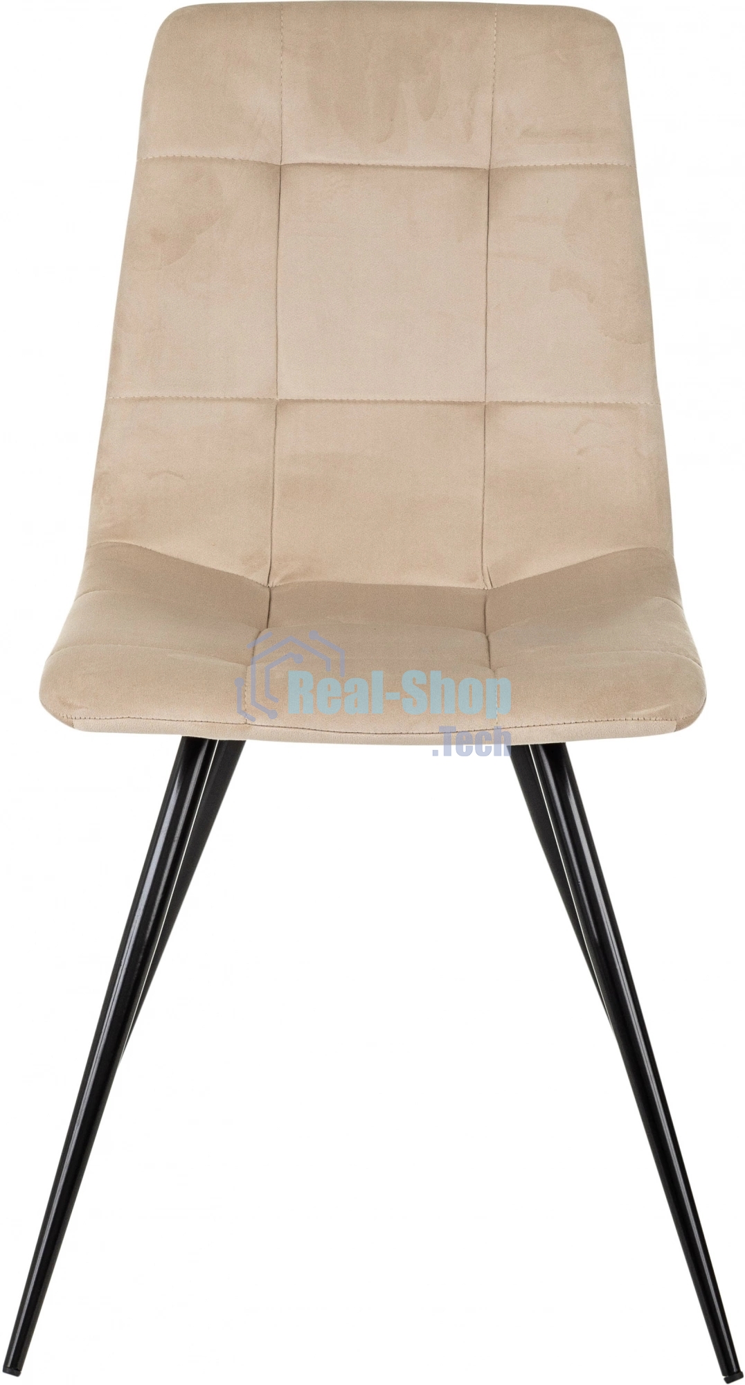 Стул для дома Бюрократ CH-K1_4 комплект 4 шт бежевый Holland 06 металл черный на ножках
