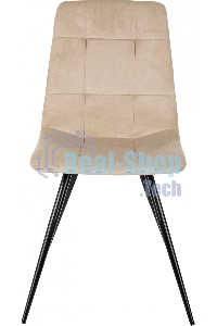 Стул для дома Бюрократ CH-K1_4 комплект 4 шт бежевый Holland 06 металл черный на ножках