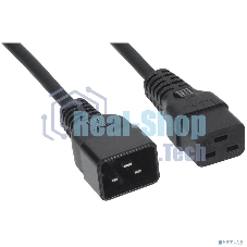 Шнур сетевой Rexant IEC 320 C19 – IEC 320 C20 3x1,5мм², 5м