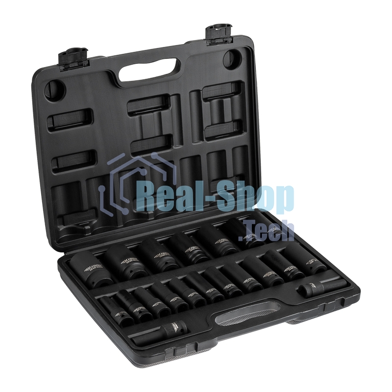 Набор шестигранных ударных торцевых головок Kranz 1/2