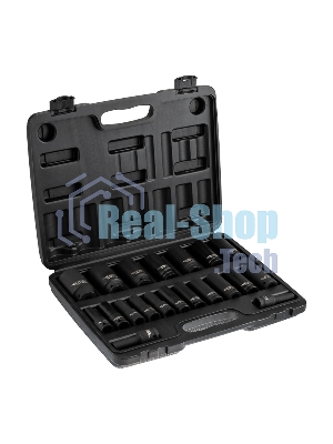 Набор шестигранных ударных торцевых головок Kranz 1/2