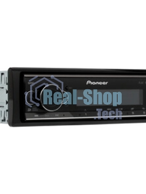 Автомагнитола Pioneer MVH-S520BT, 1 DIN, Bluetooth, USB Type-A, AUX, пульт ДУ, съёмная панель