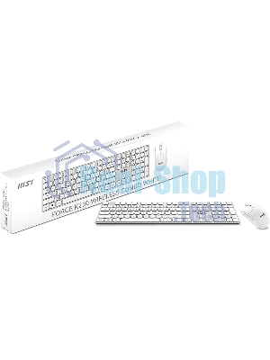 Комплект клавиатура и мышь MSI FORGE K210 W COMBO WHITE RU