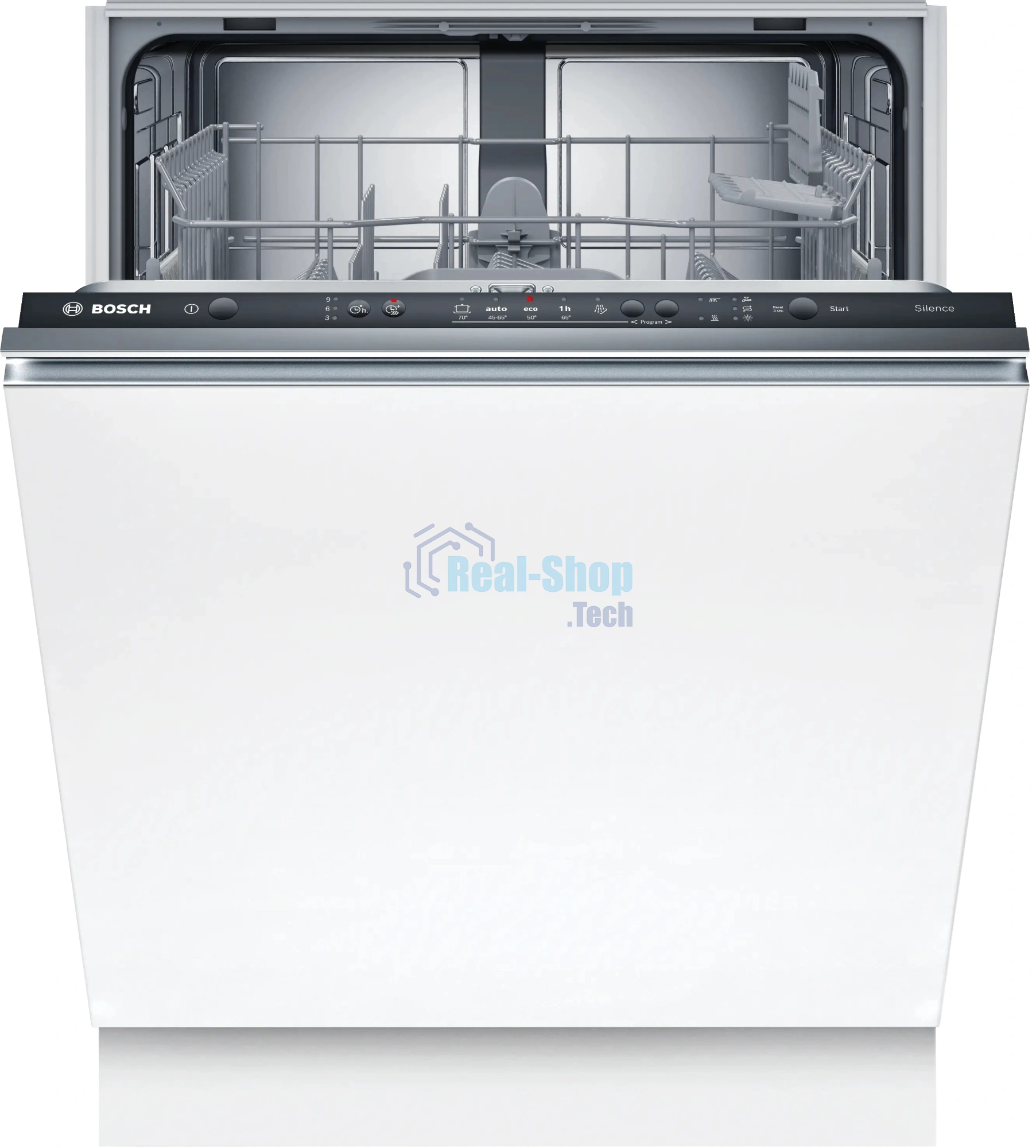 Встраиваемая посудомоечная машина Bosch SMV25AX06E, черный, 59.8 см, 12 компл., 48 дБ, класс A