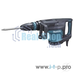 Отбойный молоток Makita HM1203C Молоток отб,SDS-max, 1510Вт,25.5Дж,950-1900у\м,9.2кг,чем,м\функц бок рукоятка,плавный пуск