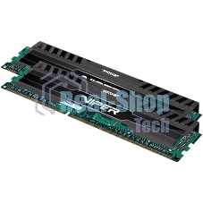 Оперативная память Patriot Viper 3, DDR3, 16GB (2x8 GB), 1600 MHz, CL10, DIMM, радиатор, черный