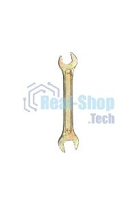 Ключ гаечный рожковый Rexant 10х11 мм, желтый цинк