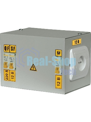 Ящик с понижающим трансформатором ЯТП 0.25 220/12B (3 авт. выкл.) ИЭК MTT13-012-0250