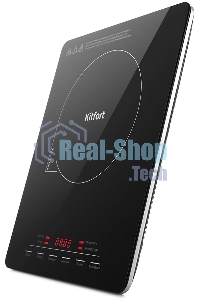 Электрическая плитка Kitfort КТ-125 черный (настольная)